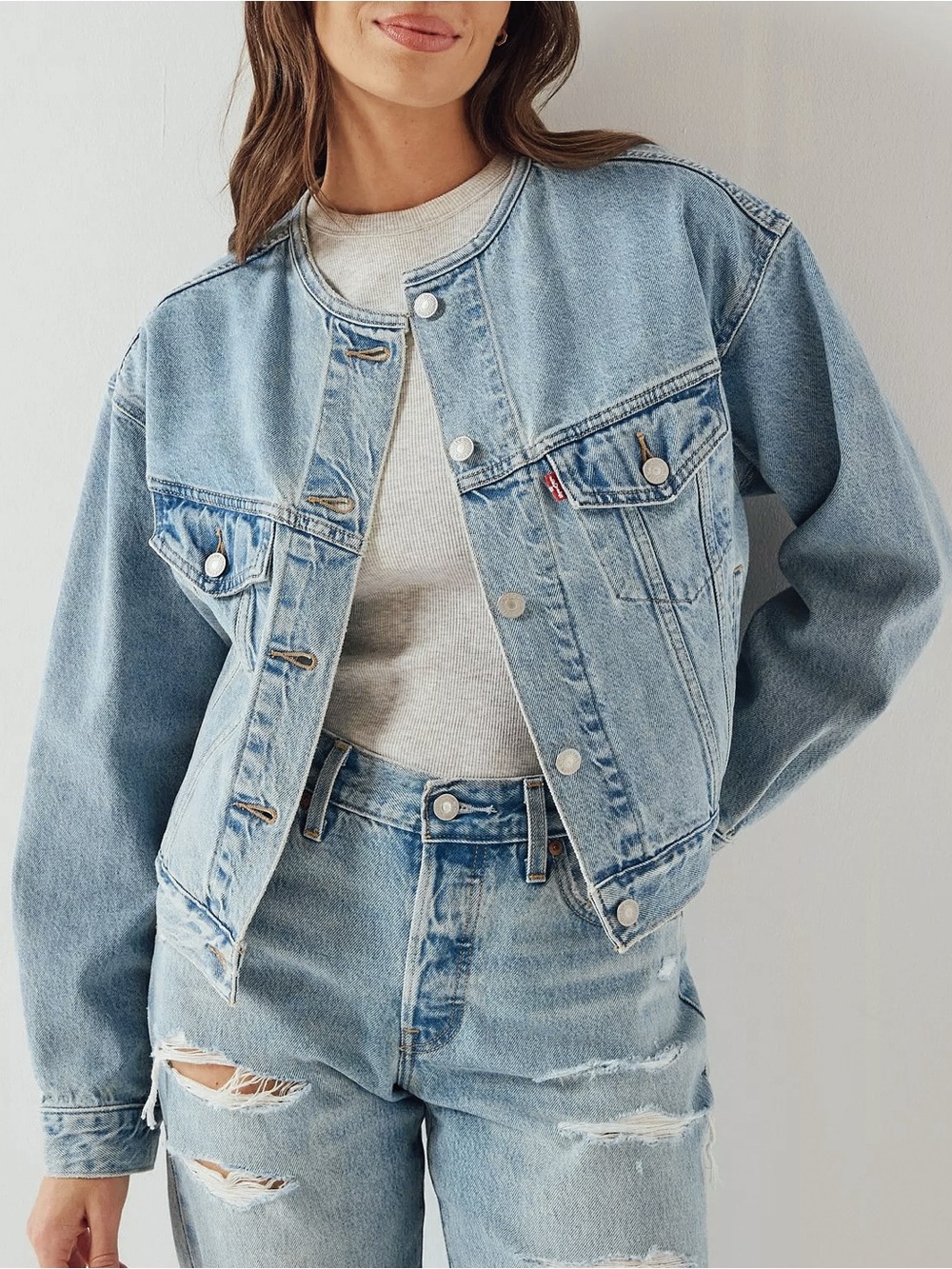 Levi’s 90s Collarless Jacket